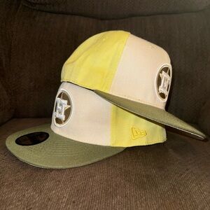 Houston Astros New Era Two-Tone Yellow and Olive Hat